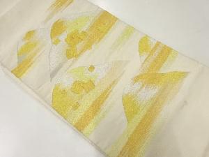 アンティーク 砂子綴れ山並み模様織出し袋帯(材料)